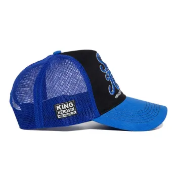 cafe 4 racer - King Kerosin Speed Kings cap navy - KING KEROSIN Šiltovka 