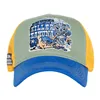 cafe 4 racer - King Kerosin Kahuma cap blue/green - KING KEROSIN Caps 