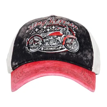 cafe 4 racer - King Kerosin Bobber vintage cap black - KING KEROSIN Šiltovka 