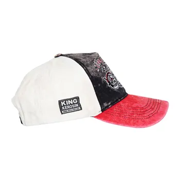 cafe 4 racer - King Kerosin Bobber vintage cap black - KING KEROSIN Šiltovka 