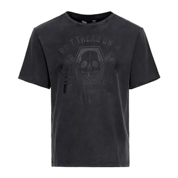 cafe 4 racer - King Kerosin California t-shirt black - KING KEROSIN Tričká 