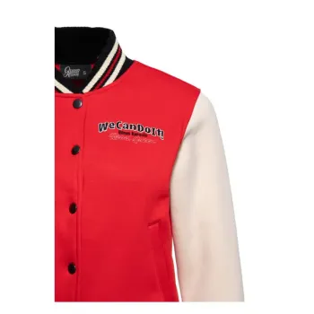 cafe 4 racer - Queen Kerosin We Can Do It jacket red - KING KEROSIN Jackets 