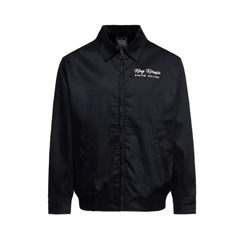cafe 4 racer - King Kerosin Born In jacket black - KING KEROSIN Jackets 