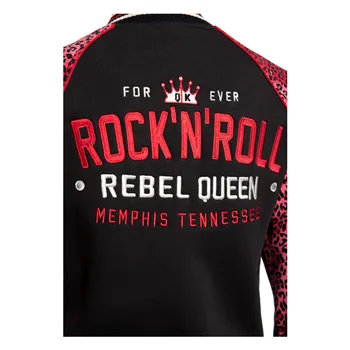 cafe 4 racer - Queen Kerosin Rock N Roll jacket panther print black - KING KEROSIN Jackets 