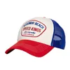 cafe 4 racer - King Kerosin Redondo Beach cap beige/red - KING KEROSIN Caps 
