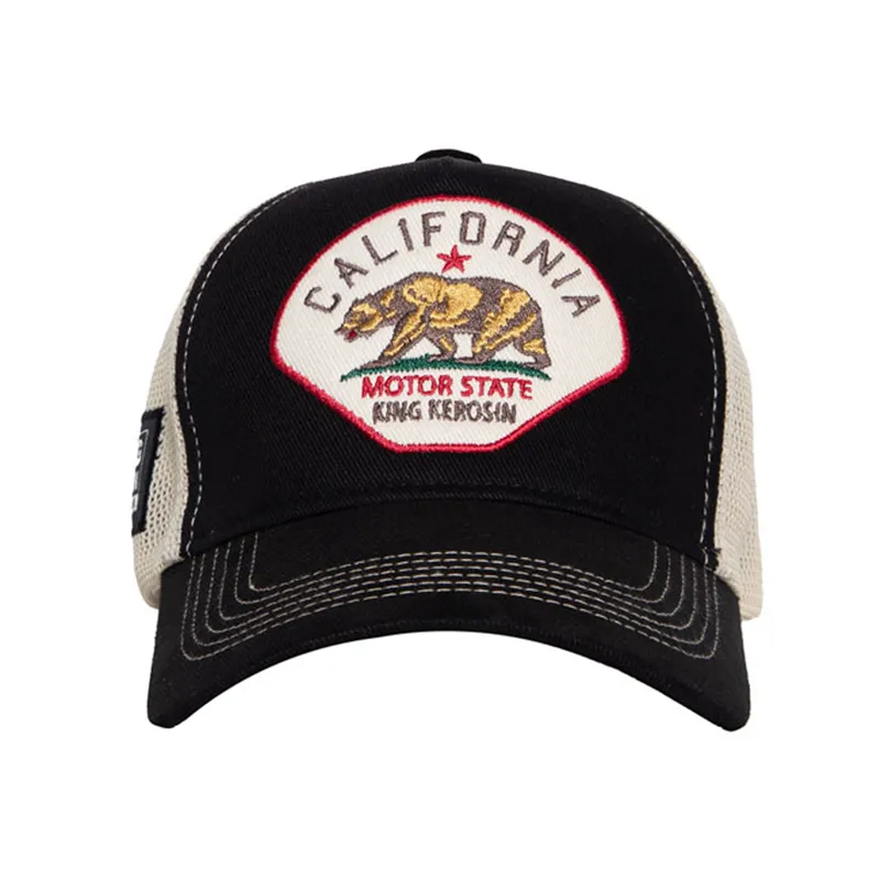 cafe 4 racer - King Kerosin California cap black - KING KEROSIN Caps 