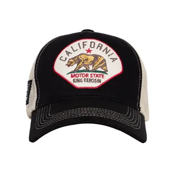 cafe 4 racer - King Kerosin California cap black - KING KEROSIN Caps 
