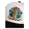 cafe 4 racer - King Kerosin Honolulu cap off white/black - KING KEROSIN Kšiltovky 