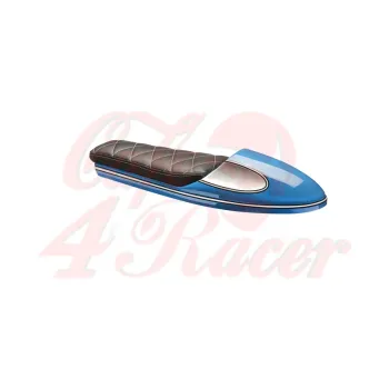 cafe 4 racer - Cafe Racer seat CR12 - Cafe4Racer Partially Upholstered 