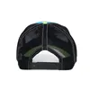 cafe 4 racer - King Kerosin Honolulu cap green/turquoise - KING KEROSIN Kšiltovky 