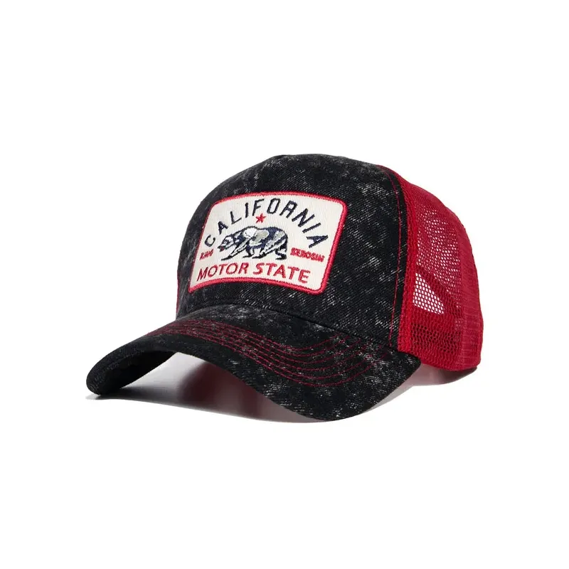 cafe 4 racer - King Kerosin Motor State cap black - KING KEROSIN Caps 