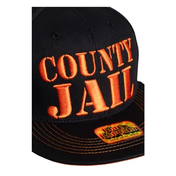 cafe 4 racer - King Kerosin Country Jail cap black - KING KEROSIN Caps 