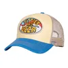 cafe 4 racer - King Kerosin Titties And Beer cap beige/blue - KING KEROSIN Caps 