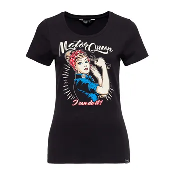 Queen Kerosin I Can Do It t-shirt black