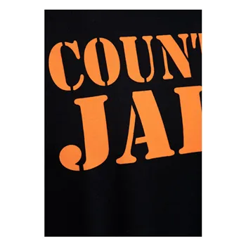 cafe 4 racer - King Kerosin County Jail t-shirt black - KING KEROSIN Trička 