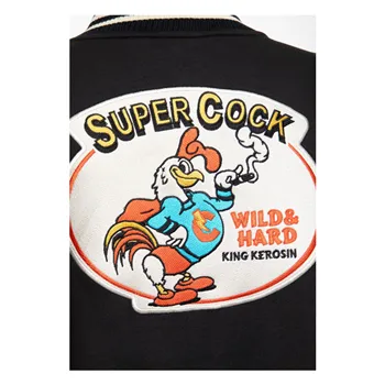 cafe 4 racer - King Kerosin Super Cock bunda černá - KING KEROSIN Bundy 