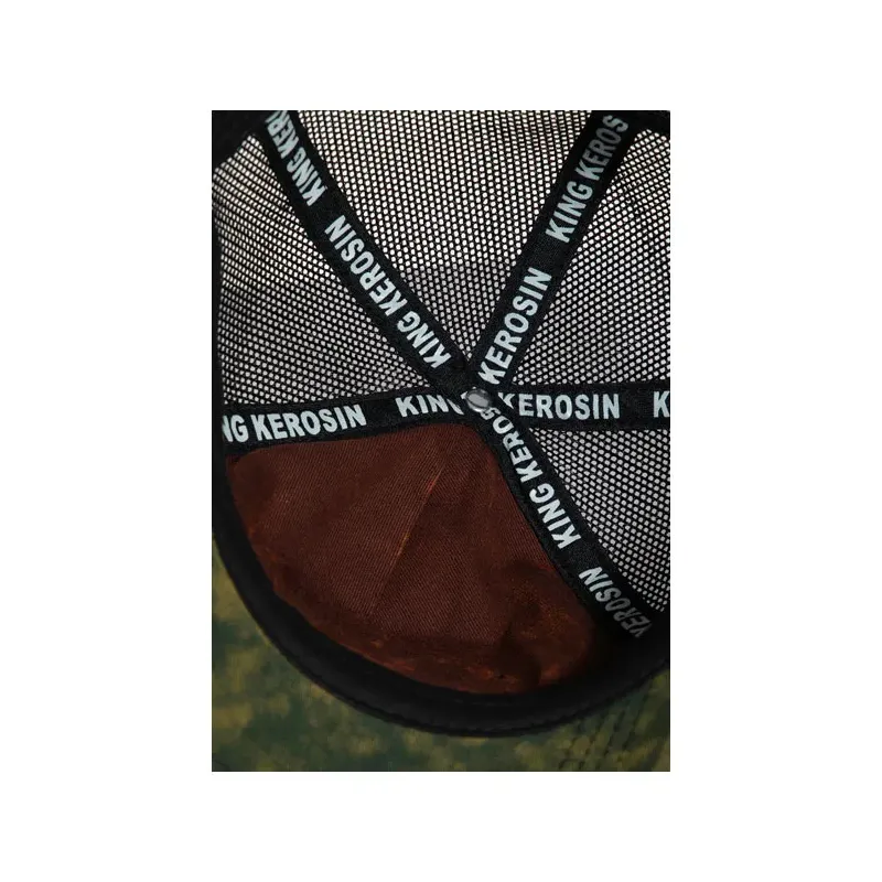 cafe 4 racer - King Kerosin Bobber Garage cap brown & green - KING KEROSIN Šiltovka 
