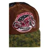 cafe 4 racer - King Kerosin Bobber Garage cap brown & green - KING KEROSIN Šiltovka 