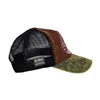 cafe 4 racer - King Kerosin Bobber Garage cap brown & green - KING KEROSIN Šiltovka 