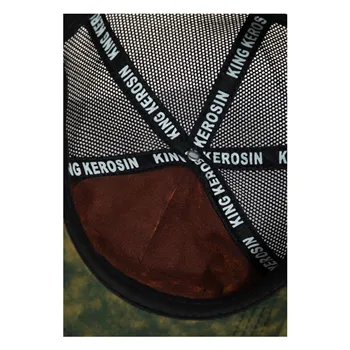 cafe 4 racer - King Kerosin Bobber Garage cap brown & green - KING KEROSIN Šiltovka 