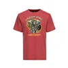 cafe 4 racer - King Kerosin Unleash Spirit t-shirt Burgundy - KING KEROSIN Trička 
