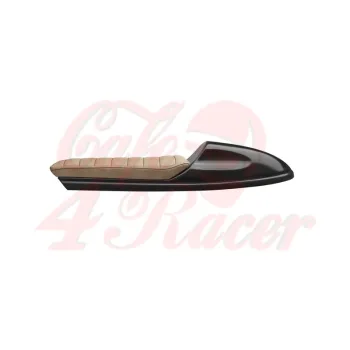 cafe 4 racer - Cafe Racer seat CR12 - Cafe4Racer Partially Upholstered 