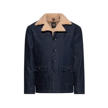 cafe 4 racer - King Kerosin Jeans jacket dark blue wash - KING KEROSIN Jackets 