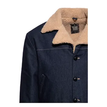 cafe 4 racer - King Kerosin Jeans jacket dark blue wash - KING KEROSIN Jackets 