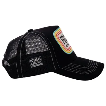 cafe 4 racer - Kráľ Kerosin Fuck You cap - KING KEROSIN Šiltovka 
