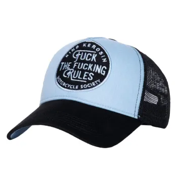 cafe 4 racer - MCS 1982 Trucker cap black/grey - MCS Šiltovka 