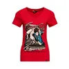 cafe 4 racer - Queen Kerosin Tune Up t-shirt red - KING KEROSIN T-Shirts 