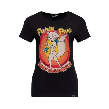cafe 4 racer - Queen Kerosin Im not your pussycat t-shirt - KING KEROSIN Trička 