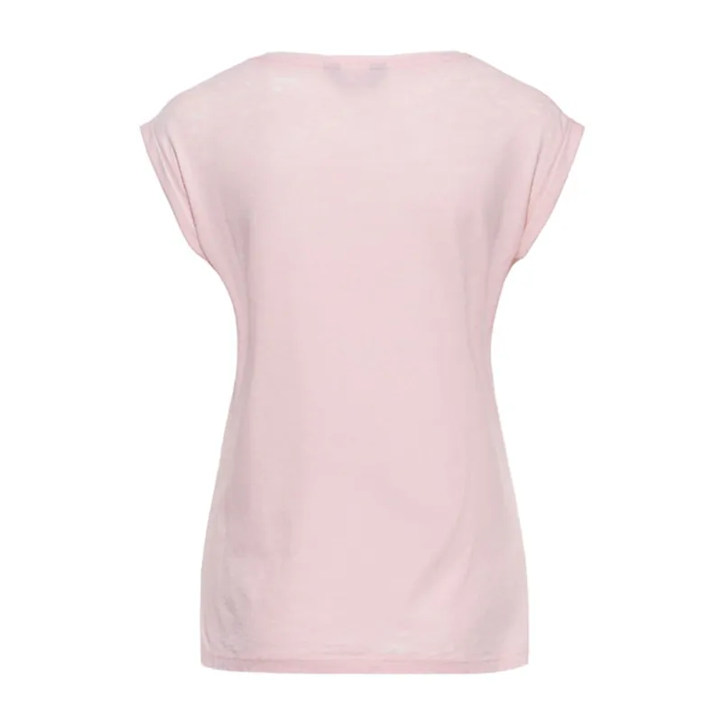 Queen Kerosin Ride into the wild t-shirt peachskin