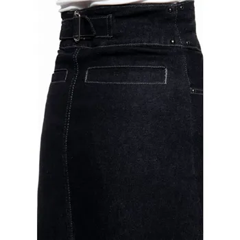 cafe 4 racer - Queen Kerosin Biker pencil skirt - KING KEROSIN Sukně 
