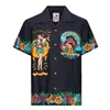 cafe 4 racer - King Kerosin Acapulco hawaii shirt black - KING KEROSIN Caps 