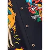 cafe 4 racer - King Kerosin Acapulco hawaii shirt black - KING KEROSIN Caps 
