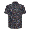 King Kerosin Printed rebellion shirt