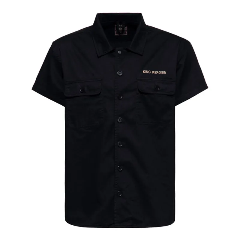 cafe 4 racer - King Kerosin Speedy service work shirt - KING KEROSIN Shirts 