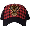 cafe 4 racer - King Kerosin Motor trucker cap black - KING KEROSIN Šiltovka 