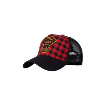 cafe 4 racer - King Kerosin Motor trucker cap black - KING KEROSIN Šiltovka 