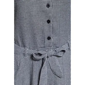 cafe 4 racer - Šaty Queen Kerosin Retro Houndstooth - KING KEROSIN Šaty 