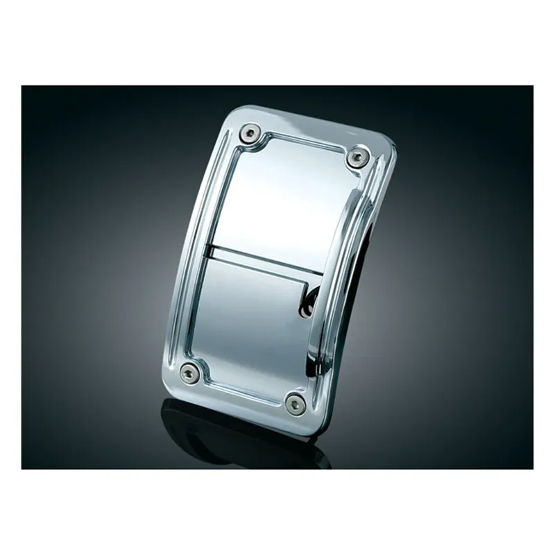 cafe 4 racer - Kuryakyn curved license plate holder, vertical - KURYAKYN License plate holders 