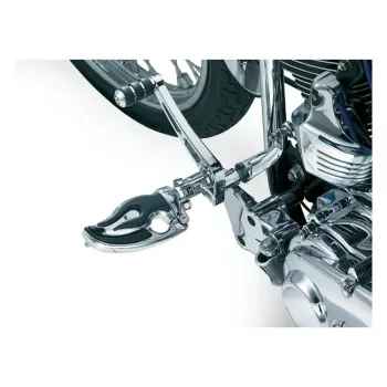cafe 4 racer - Kuryakyn, nášlapné kolíky Flamin Switchblade. Chromované - KURYAKYN Stupačky 