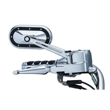 cafe 4 racer - Kuryakyn Heavy Industry mirrors chrome/black - KURYAKYN Standard mirrors 