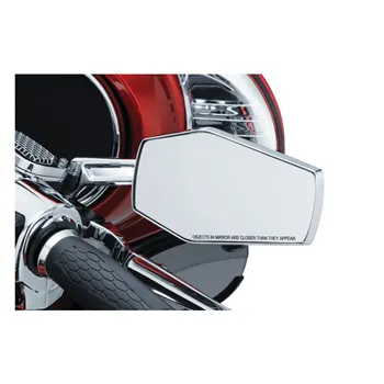 cafe 4 racer - Kuryakyn, šestihranná zrcátka. Chrome, ECE - KURYAKYN Standardní zrcadla 