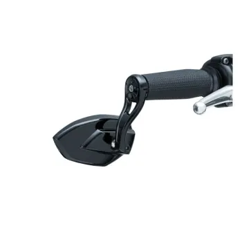 cafe 4 racer - Flat Design CNC Bar End Mirror Type 3 - Cafe4Racer Bar end mirrors 