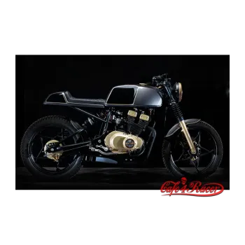 cafe 4 racer - Cafe Racer seat CR12 long C - Cafe4Racer Partially Upholstered 