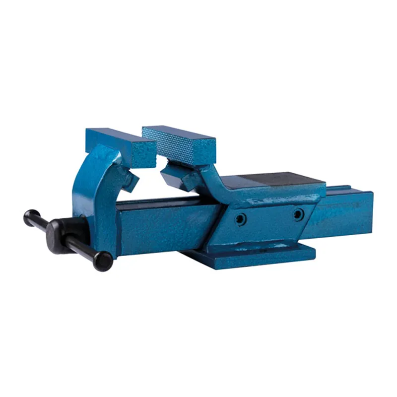Kukko, parallel bench vise. Blue. 140mm jaw spread