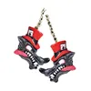 cafe 4 racer - Dangler Top Hat Wolf - LETHAL THREAT Key Chain 