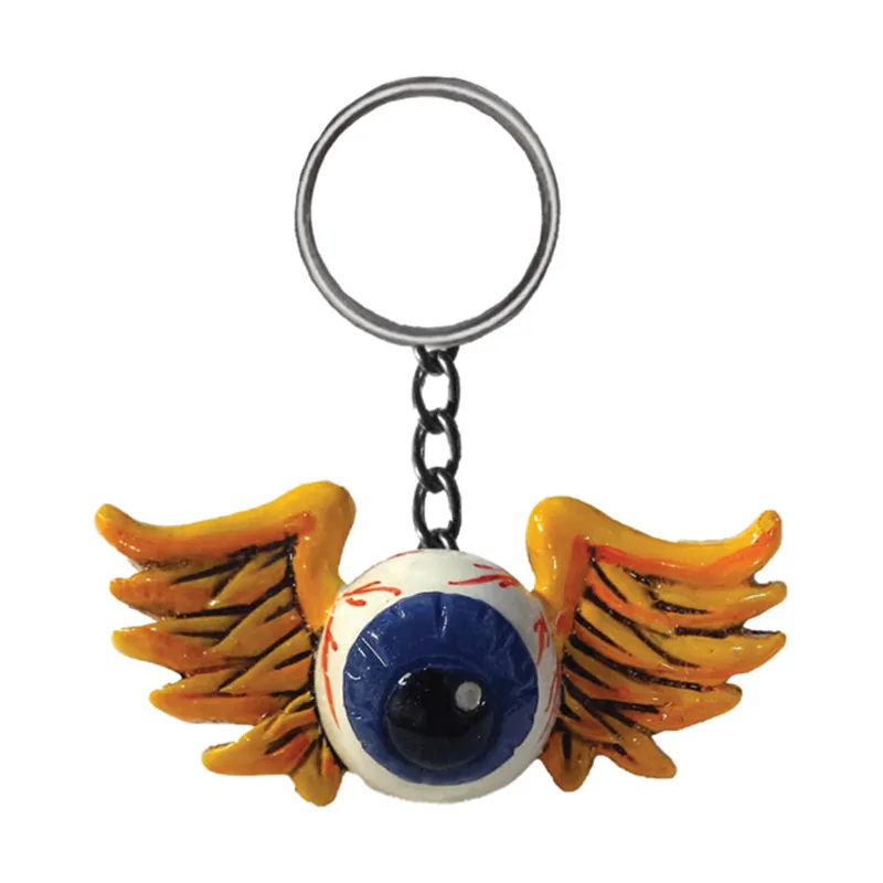 cafe 4 racer - Lethal Threat, key chain Flying Eyeball - LETHAL THREAT Key Chain 